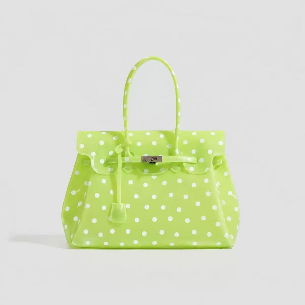 Jelly Bag Pvc Large Capacity Crossbody For Daily Use