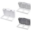 2 Gang Socket Waterproof Box 86 Type Wall Switches Cover Dustproof Box Plastic Electrical Outlet Cover Easy to Install