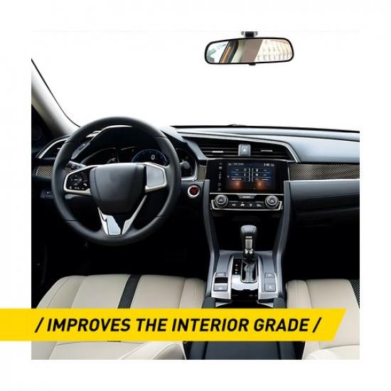 Interior Center Console Trim Panel Sticker Protection For Honda Civic 2016-2021