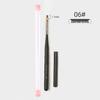 Japanese Nail Art Pen Set: 16-Piece Gel Polish Liner, Drawing, Carving, and Blending Brushes.