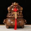 Chinese Golden Toad Sculpture Resin Ornaments Piggy Bank Crafts Living Room Wine Cabinet Decorations Opening Gifts Lucky Money