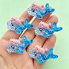 10Pcs Kawaii Ocean Shell Animal Resin Charms Flatback for DIY Ornament & Phone Case Decor