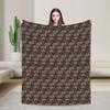 Dr Gregory House Flannel Blankets Winter Super Warm Throw Blanket for Kids Home Decor Pattern Bedspread Sofa Bed Cover