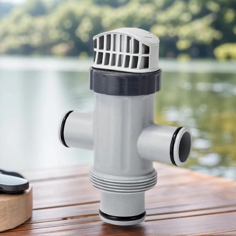 Split Hose Plunger Valves Set with Adapters Suitable for Pool Pump Systems Water Flow Control and Leak Prevention