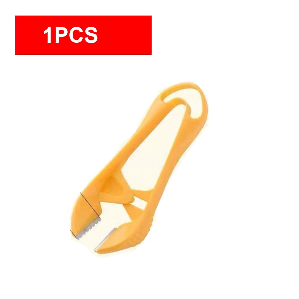 

Чеснокочистка Креативная Кухня Нержавеющая Сталь Чеснокочистка Инструмент для Чистки Чеснока Простые и Удобные Кухонные Гаджеты жёлтый