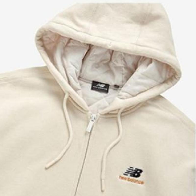 New Balance Uni Hooded Zip Up Active Nbmdc13013