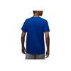 Jordan Logo Print Round Neck Short Sleeve Sport Tee American Retro Regular Shoulder Men Tops Game-Royal-Blue DM3220-480