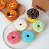 6pc Artificial Donuts Model Imulation Donut Fake Cake Bread Model PU Donut Dessert Baking Shop Display Photography Props Dessert