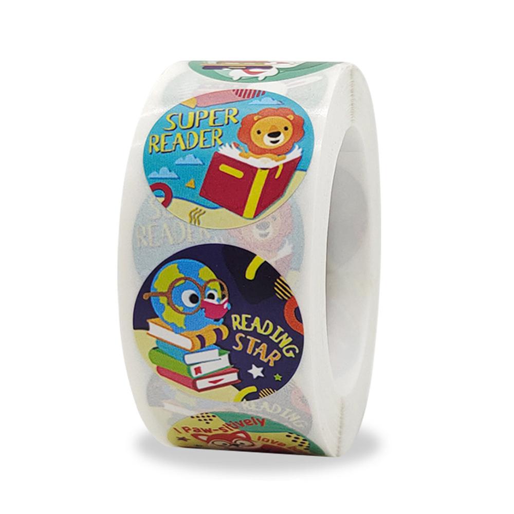 100-500Pcs 1Inch First-Class Reward High-Standard Stickers High-Standard Encouragement Sticker First-Class For Youngsters Premium-Quality