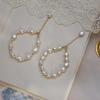 Baroque Special-shaped Pearl 14K Gold Bracelet Niche Ins Sense Retro French Cold Wind Bracelet Gift