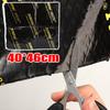 Auto Noise Insulation Heat Shield Butyl Rubber & Aluminum Foil Sound Deadening Mat Car Hood Shock Absorber Flame Retardant Pad