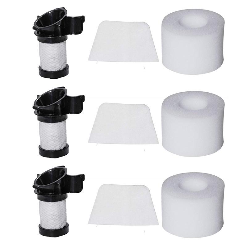 Wolf Set Filtri Per Aspirapolvere Shark IONFlex DuoClean: 2 HEPA + 4 In Schiuma, Sostituisce XPREMF100