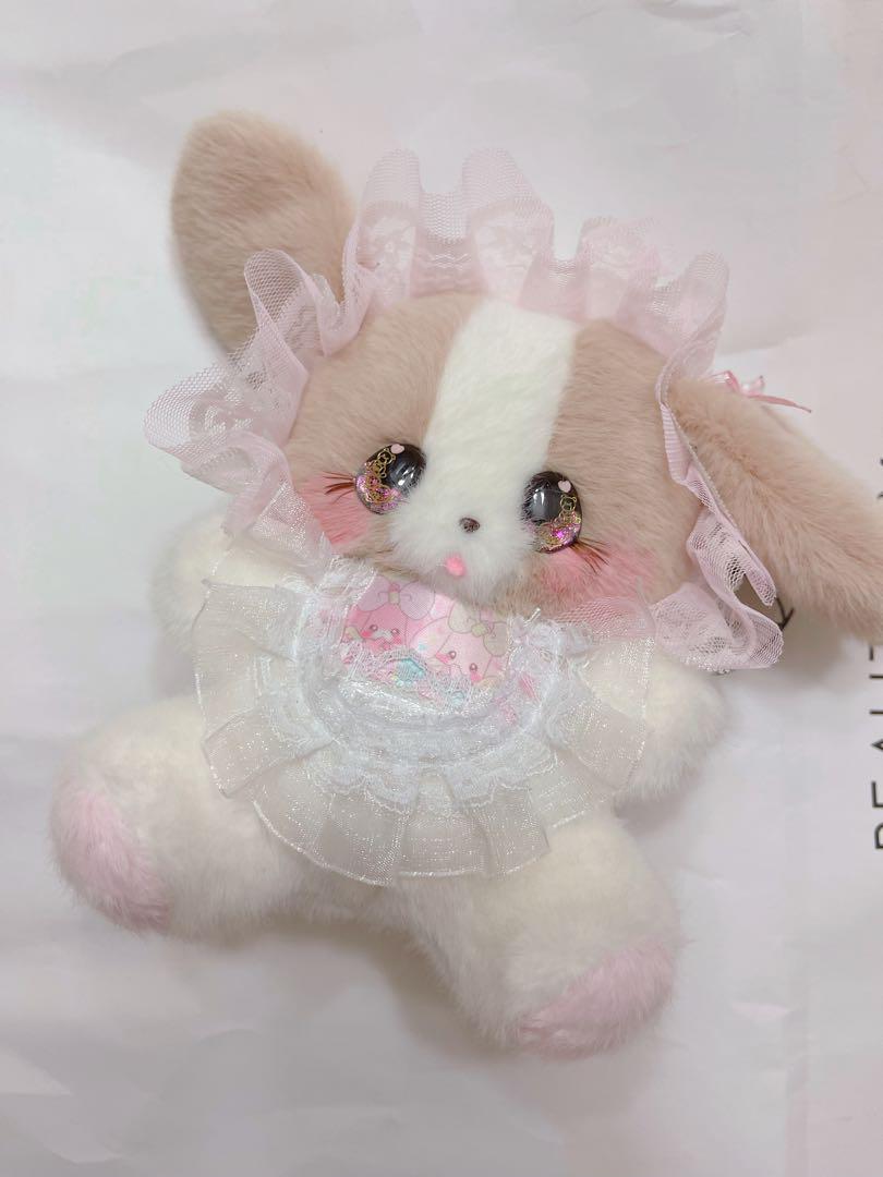 

[USED] Handmade Sanrio pream artist wool felt teddy bear stuffed toy