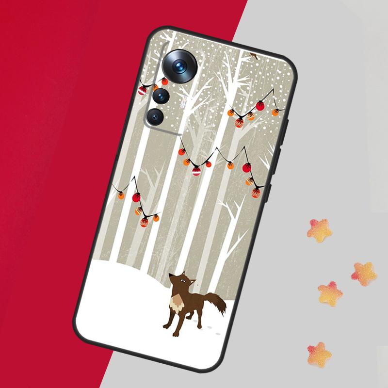 Winterfuchs Füchse Für POCO X5 X3 Pro M5 M5s F4 X4 F3 F5 Hülle Für Xiaomi 13 13T Pro 12 Lite 12X 11T 12T 14 Pro