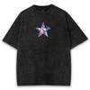 JoJo's Bizarre Adventure Anime T-Shirt Herren Damen Kleidung Jolyne Cujoh Gewaschenes Y2k T-Shirt Sommer Kurzarm Baumwoll-T-Shirts Tops