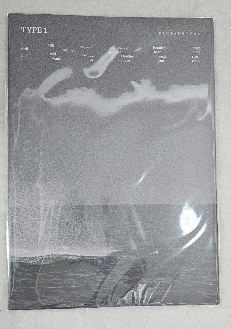 

[Б/У] BTS V TYPE1 Фотовыставка Корея Постер Книга