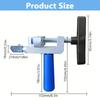 2-in-1 Manual Glass&Tile Cutter with Diamond Roller Wheel-Precision Cutting Tool for DIY,Construction,Adjustable Metal Base,Lightweight Portable