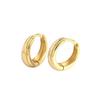 Trendy Fine Hoop Earrings Gold Plated On 925 Sterling Silver Earrings for Women Everyday Wear