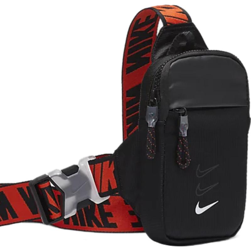 Nike Polyester Crossbody Bag Sling Bag Regular Unisex Black Casual BA5904-010