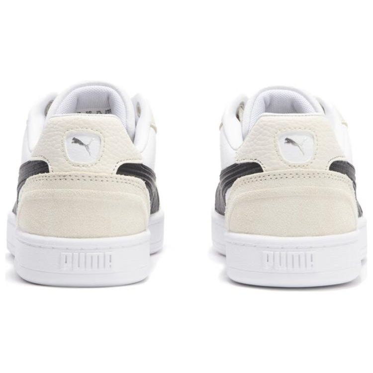 Puma Caven 2.0 Lux SD White Gezuckerte Mandel Unisex Sneaker Creme Silber 395080-03