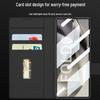 Samsung Z Fold 6 Armor Flip Leather Case with Pen Slot - Full-Wrap Business Shell