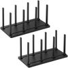 Yamazaki Freezer Divider Adjustable Storage Stand W27 of Tower Black 10103 X 2 [Set 2]