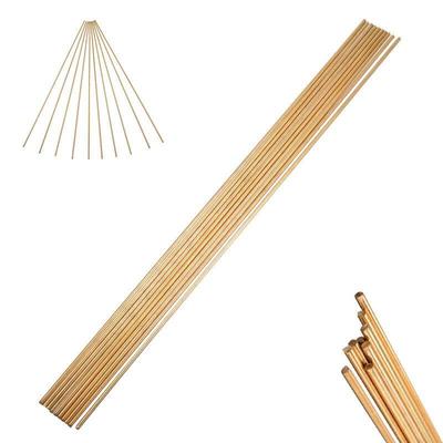 10 Pezzi Barre Fili di Ottone per Riparazione Saldatura Brasatura Stagno HS221 Oro