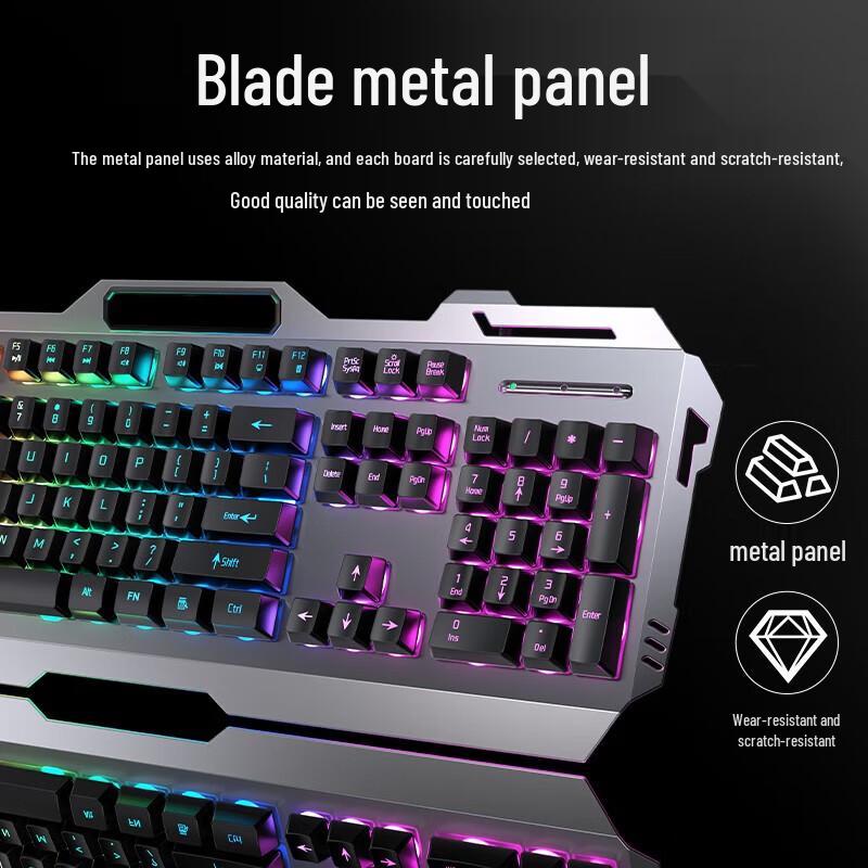 Ahead GX80S 87-Key Wired Gaming Mechanical Feel Keyboard