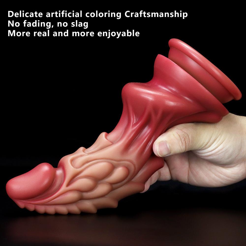 Dragon King Oversized Super Coarse Stimulation Anal Plug Shaped Phallus Simulation Dildo Adult Products Female Sex Toys