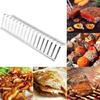 Meat Rib Rack Stainless Steel Barbecue Roasting Stand Outdoor BBQ Accessories