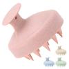 Silicone Scalp Massager Brush Home Portable Hair Washing Shampoo Brush Scalp Exfoliator