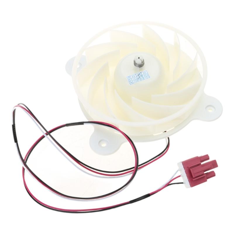 ZWF-30-3 Refrigerator Evaporator Fan Motor Replacement Part Refrigerator Freezing Fan Motor Replacement  DC12V 2.5W