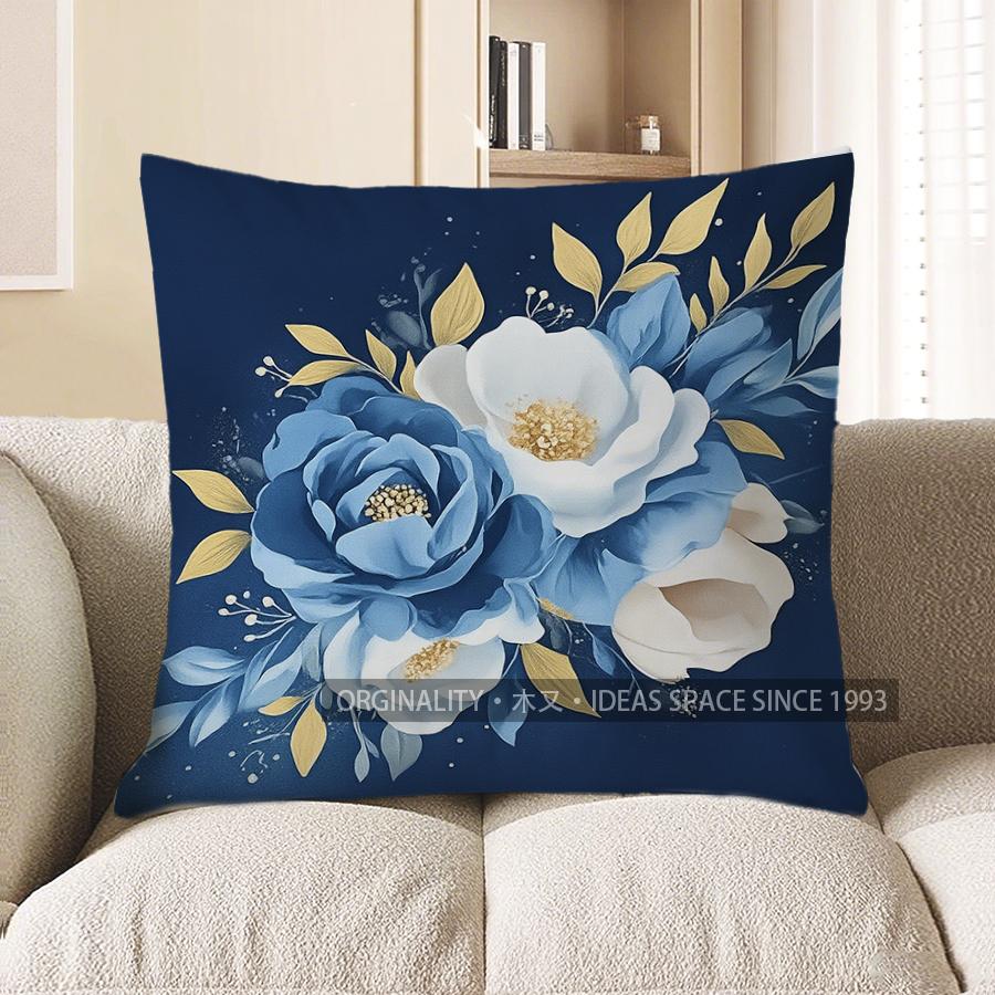 Home Decor Home-Themed Throw Pillow With Modern Design Pattern Cushion Cover Suitable For Sofa Bedroom Car Pillow Cover