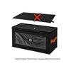 3D Printer Filament Storage Box Non Woven Foldable Organizer With Hygrometer Clear Window For Home Office 3D Printing Workspace