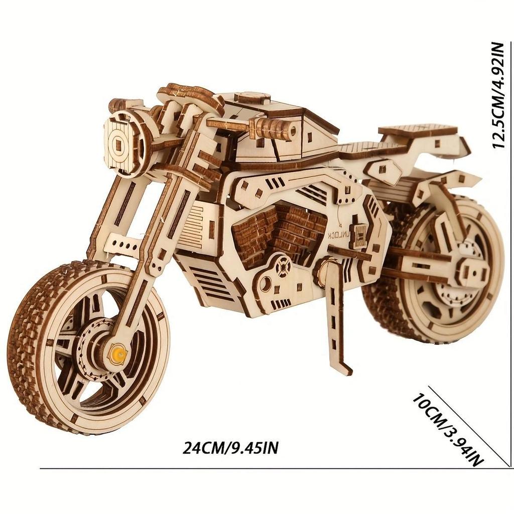 3D Wooden Puzzle: DIY Train, Carousel, Ferris Wheel, Pumpkin Carriage & Sailing Ship Models