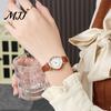 Formal Women Watch Analog Quartz Watches for Fashion Adjustable Leather Strap Wristwatch Elegant Easy Ladies Read Roman Numerals Dress Gifts Mom Wife