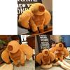 Plush Muscle Capybara Toy Animal Pillow Stuffed Birthdays Gifts Decoration Room