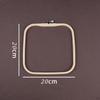 2 Pieces Bamboo Hoop Embroidered Stretch Tool Ring Reusable Decor Quilting Sewing Embroidery
