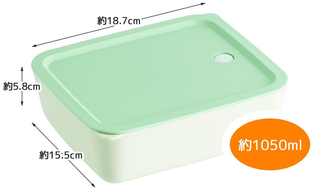 Skater System Container Lunch Set Made In Box, 3-Size (4-Piece Set), Basic, Japan, LBST4S-A