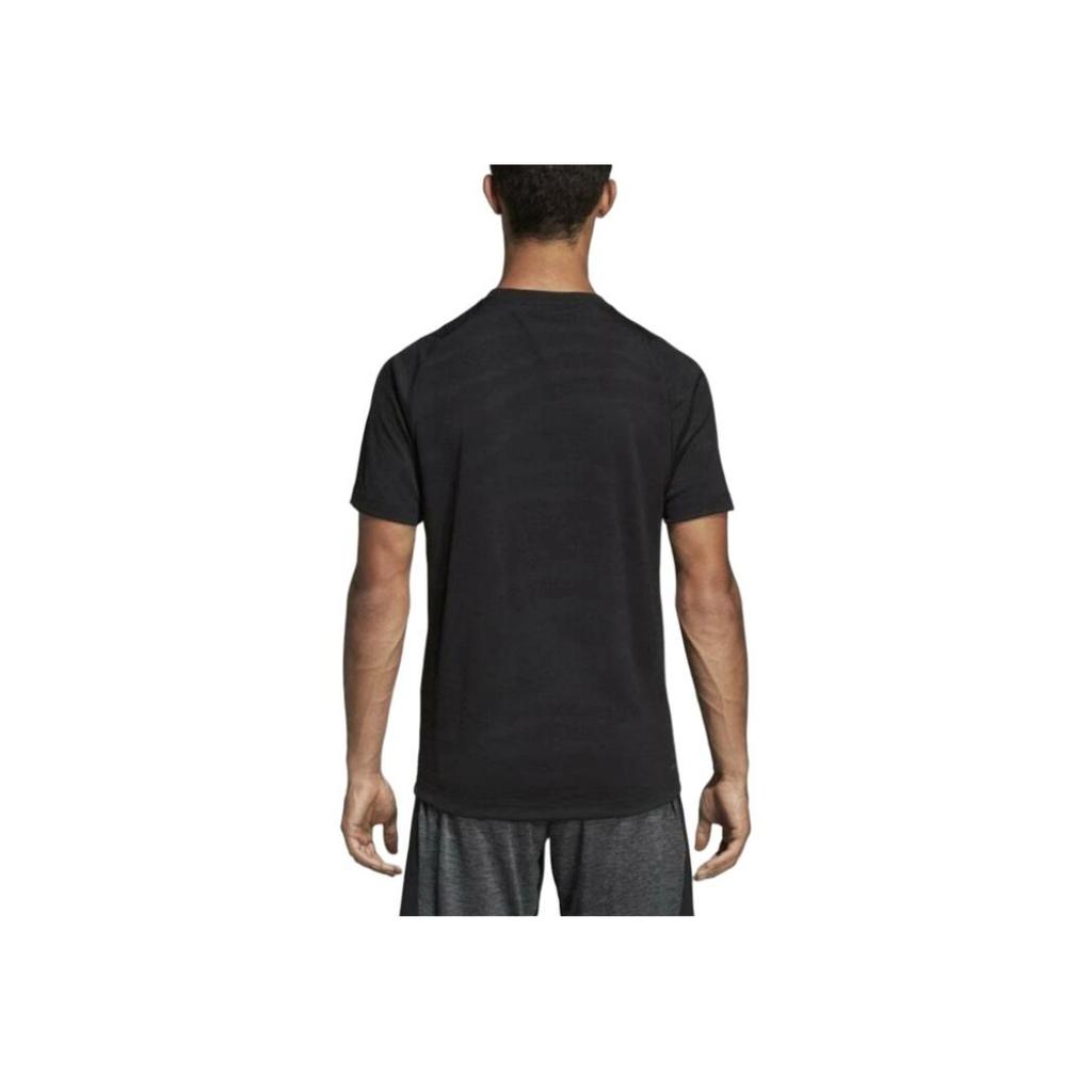 adidas 360 Casual Sports Breathable Short Sleeve T-Shirt Men Tops Black DS9274