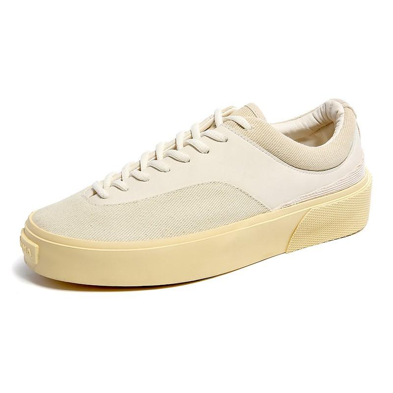 Frühling Herbst Neue Herrenschuhe Studenten Low-Top Canvas Freizeit Sport Dicksohlige Erhöhung Trend Board Schuhe M1211