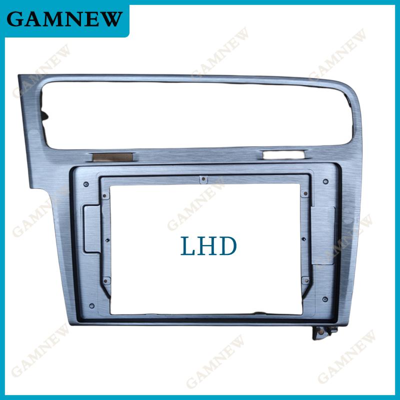 10 Inch Car Frame Fascia  For Volkswagen Golf 7 7th Android Radio Dash Fitting Panel Kit