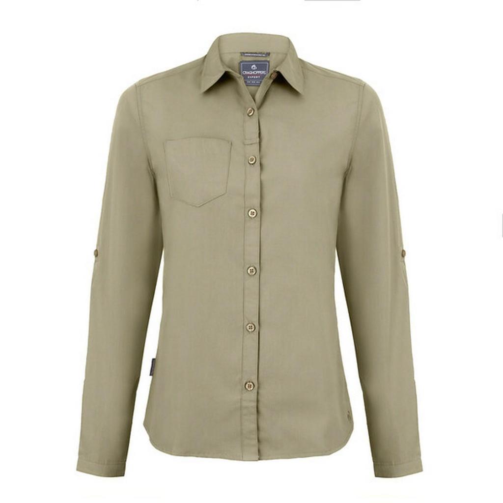 Craghoppers Womens/Ladies Expert Kiwi Long-Sleeved Shirt