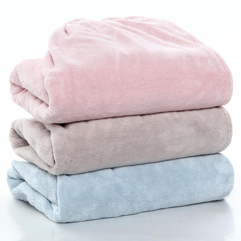 1Pcs Songyang Unisex Coral Fleece Button Bath Skirt,140×75cm(55.1×29.5inch),Super Absorbent Lint‑Free Skin‑Friendly Wearable Bath Towel for SPA Home