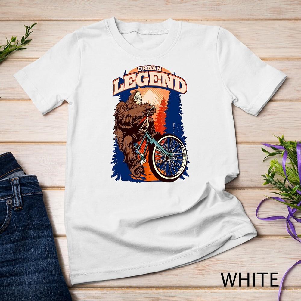 

Urban Legend Sasquatch Mountain Bike Racing Tshirt Unisex T-shirt L