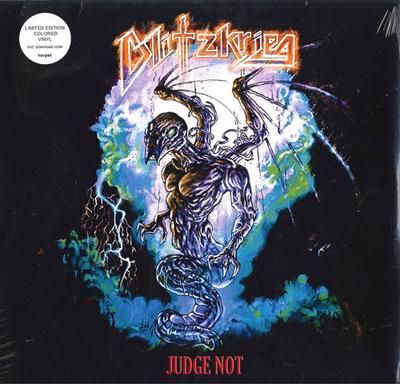 LP Record BLITZKRIEG - Judge Not PMZ256LPLTD Mighty Music 2018 Europe Rock
