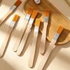 10Pcs Hair Painting Brushes Set Nylon Bristle Acrylic Oil Paint Brush Watercolor Drawing Art Supplies With Wood Handles