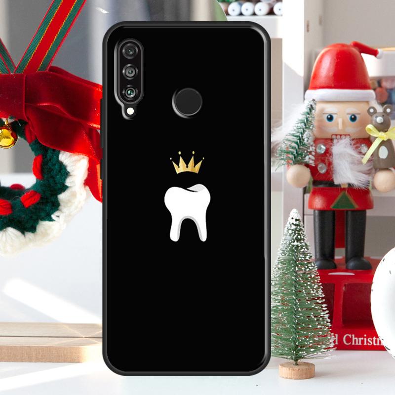 Cute Tooth Dentist For Huawei Nova 7i 8i 11i 12i 12s Y73 Y70 Y90 Y60 Y72 Y61 Y91 9 10 SE P30 Pro P40 Lite Case