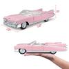 Maisto 1/18 Scale Cadillac Eldorado Biarritz 1959 Pink / Diecast Model Car, Finished Model, 36813 PK