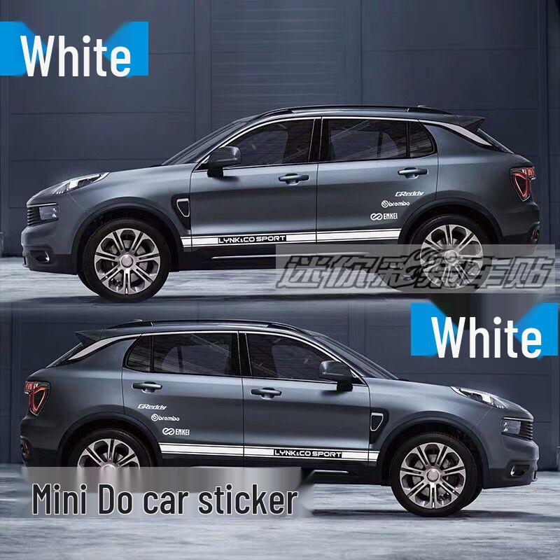 Lynk & Co 01/02/05/06 Side Skirt Decorative Color Strip & Pinstripe Car Sticker